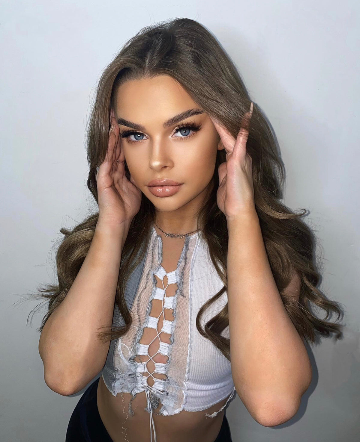 Tokyo Lace Up Crop