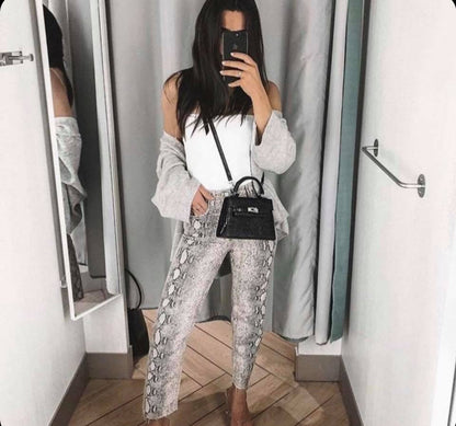 MINI CROC BLACK BAG